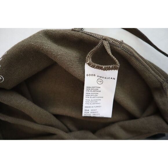 Good American GB0313 Women's Sz 1/2 Mocha Brown Skinny Strap Seamless Bodysuit - Picture 4 of 5